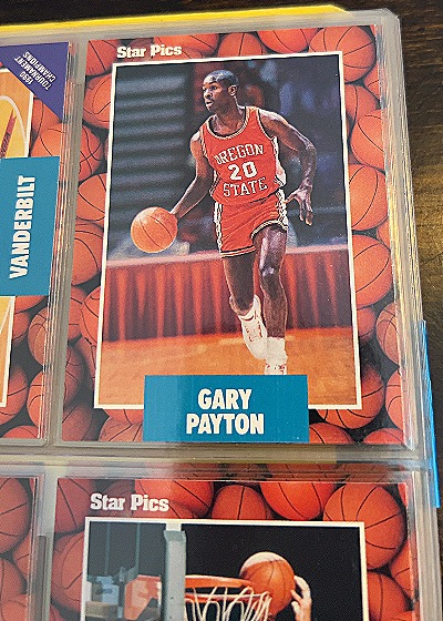 1990 Star Pics #21 Gary Payton — front