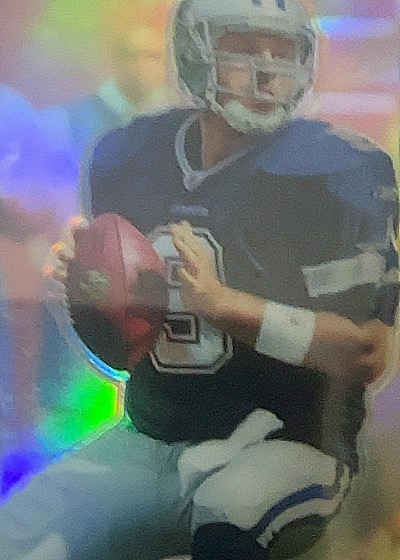 1991 Topps #1 Troy Aikman — front