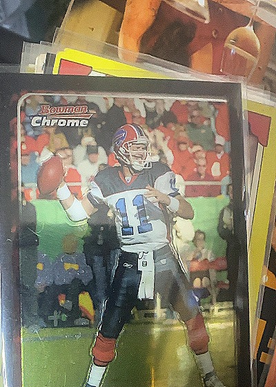 2003 Bowman Chrome #65 Drew Bledsoe — front
