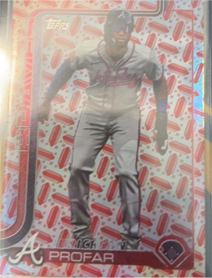 2025 Topps Series 2 #588 Jurickson Profar Holiday Sun Foil — front