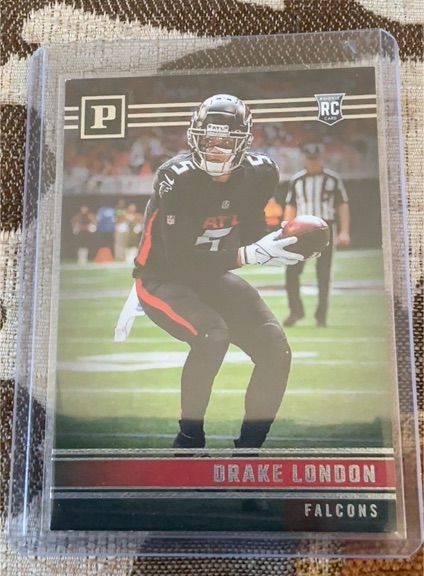 2022 Panini Chronicles #PA-6 Drake London — front