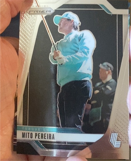 2025 Panini Prizm LIV Golf #10 Mito Pereira Torque — front