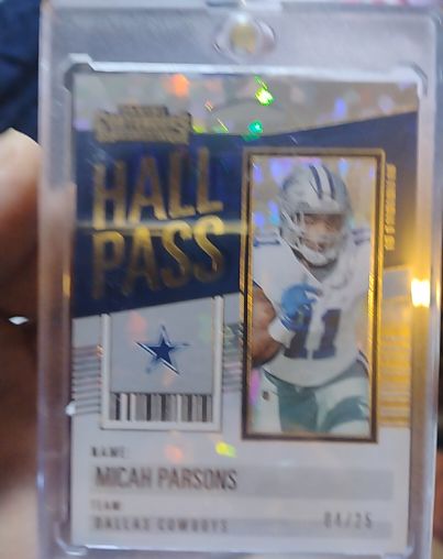 2023 Panini Contenders #16 Micah Parsons — front