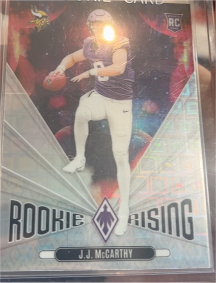 2024 Panini Phoenix Rookie Rising #RR-JMY J.J. McCarthy — front