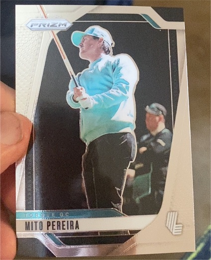 2025 Panini Prizm LIV Golf #10 Mito Pereira — front