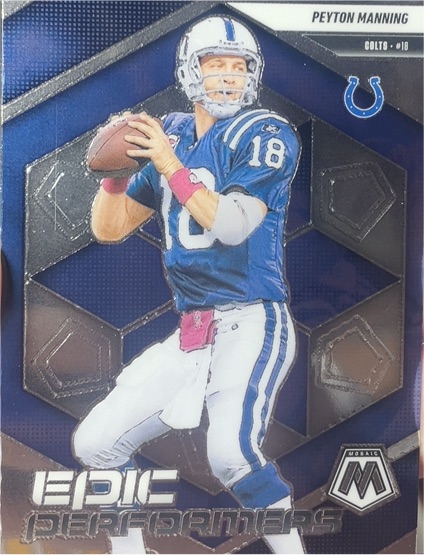 2024 Panini Mosaic Epic Performers #18 Peyton Manning — front