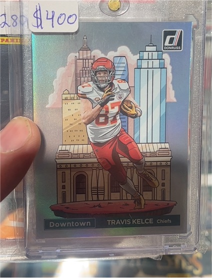 2024 Panini Donruss Downtown #7 Travis Kelce — front