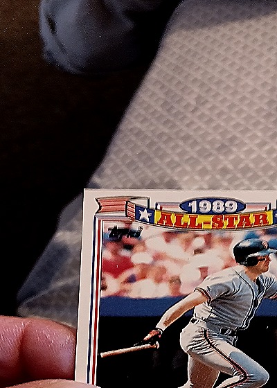 1990 Topps Baseball #2 Will Clark 1989 All Star Game — front
