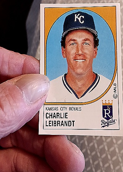 1988 Panini Baseball Stickers #100 Charlie Leibrandt — front