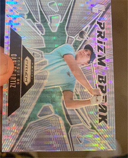 2025 Panini Prizm LIV Golf - Prizm Break Carlos Ortiz #1 — front