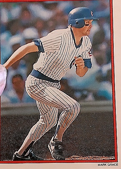 1990 Topps All-Star Set #12 Mark Grace — front