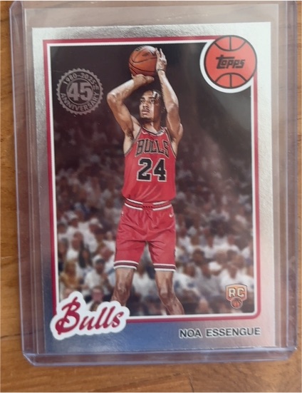 2025-26 Topps 45th Anniversary #80BK-59 Noa Essengue — front