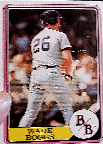 1987 Topps Boardwalk and Baseball #31b Wade Boggs — front