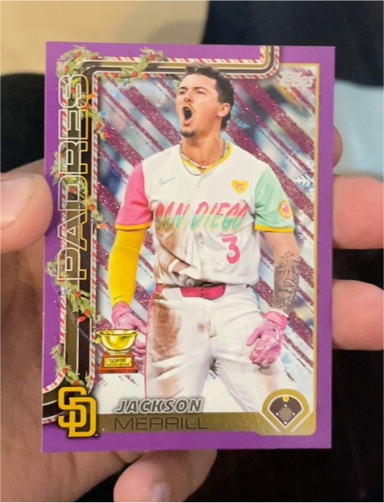 2025 Topps Series 1 #125 Jackson Merrill — front