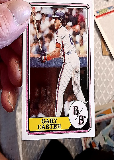 1987 Topps Boardwalk and Baseball #11 Gary Carter — front