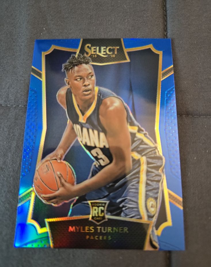 2015-16 Panini Select #8 Myles Turner — front