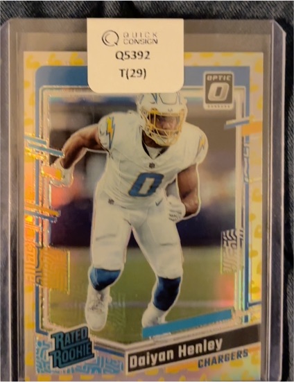 2023 Donruss Optic #263 Daiyan Henley — front