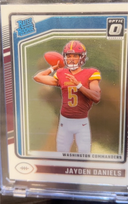 2024 Donruss Optic #248 Jayden Daniels — front