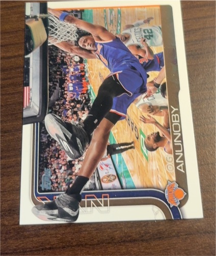 2025-26 Topps #15 OG Anunoby — front