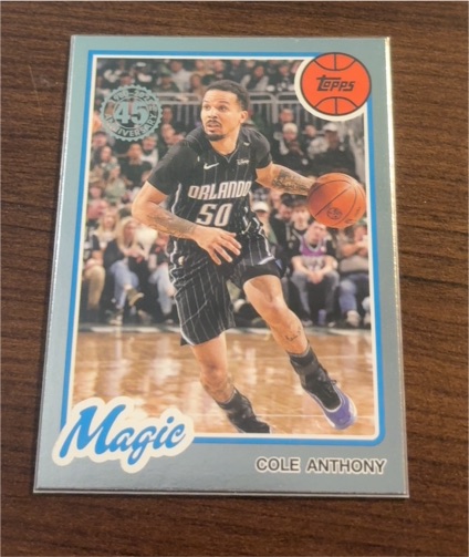 2025-26 Topps #80BK-26 Cole Anthony — front