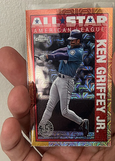 2025 Topps Chrome Series 2 #90ASC-34 Ken Griffey Jr All Star Mojo — front
