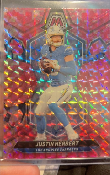 2024 Panini Mosaic #120 Justin Herbert — front