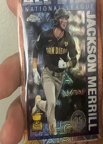 2025 Topps Series 2 1990 Chrome All-Star #90ASC-4 Jackson Merrill — front