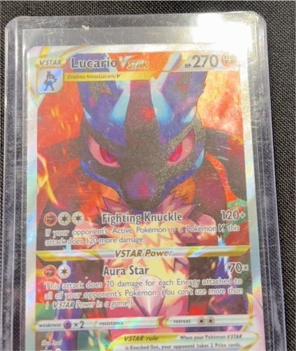 2023 Pokémon Black Star Promos #291 Lucario VSTAR — front