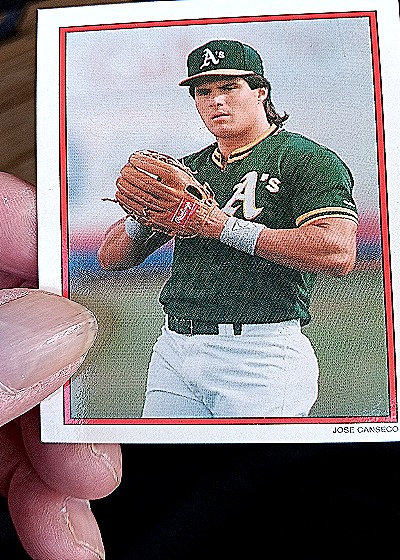 1990 Topps All-Star Set Collector's Edition #31 Jose Canseco — front