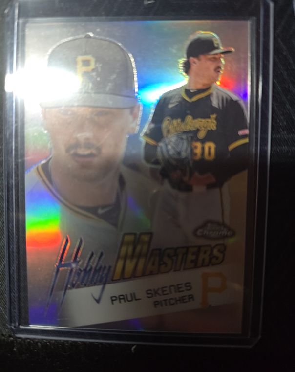 2025 Topps Chrome Hobby Masters Paul Skenes — front