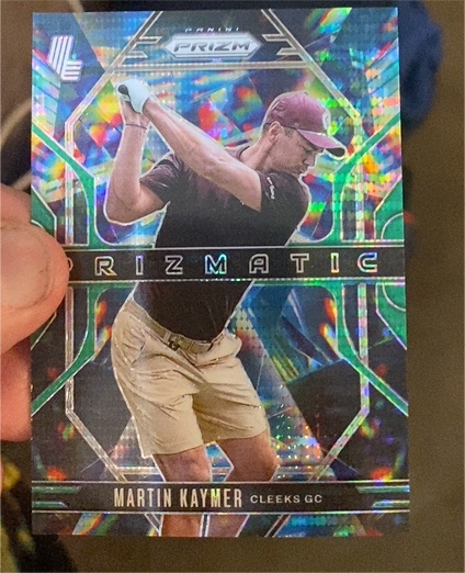 2025 Panini Prizm LIV Golf #3 Martin Kaymer Prizmatic — front