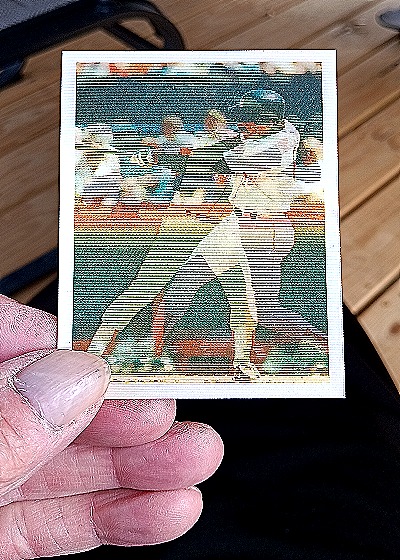 1986 Sportflics #6 Bill Buckner — front