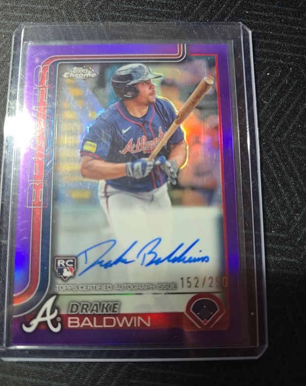 2025 Topps Chrome #RA-DBA Drake Baldwin — front
