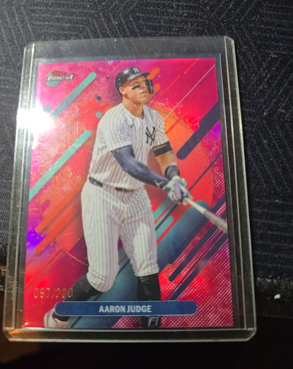2025 Topps Finest #097 Aaron Judge — front