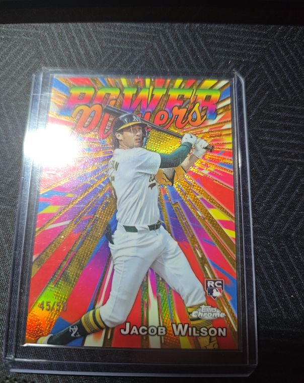 2025 Topps Chrome #PP-22 Jacob Wilson Power Players — front