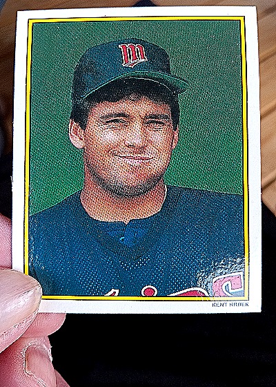 1989 Topps All-Star Set #7 Kent Hrbek — front