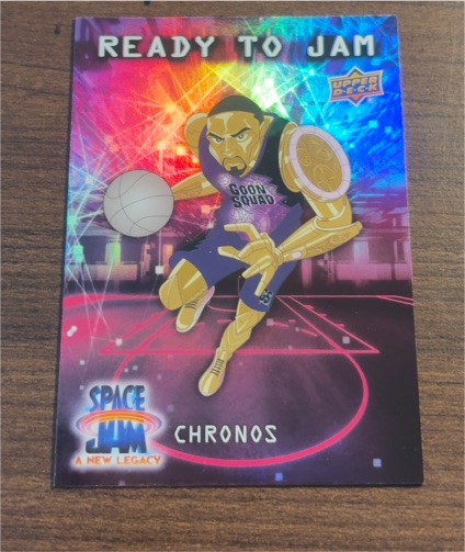 2021 Upper Deck Space Jam #RJ-4 Chronos Ready To Jam — front