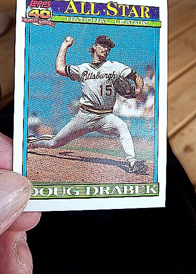 1991 Topps All-Star #405 Doug Drabek — front