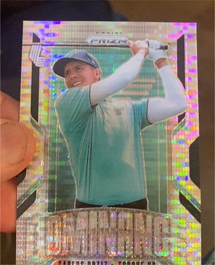 2025 Panini Prizm LIV Golf Dominance #11 Carlos Ortiz — front