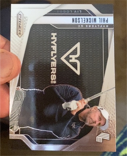2025 Panini Prizm LIV Golf #9 Phil Mickelson — front