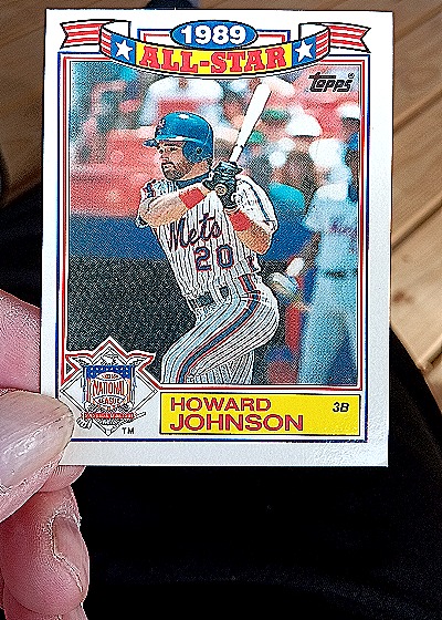 1989 Topps All-Star #4 Howard Johnson — front