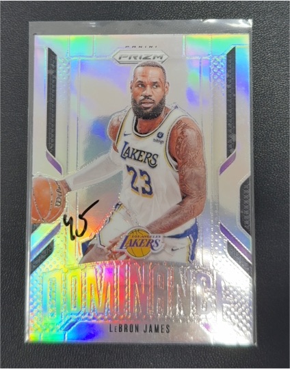 2024-25 Panini Prizm #14 LeBron James Dominance — front