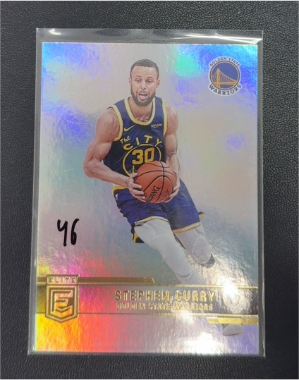 2021-22 Donruss Elite #46 Stephen Curry — front