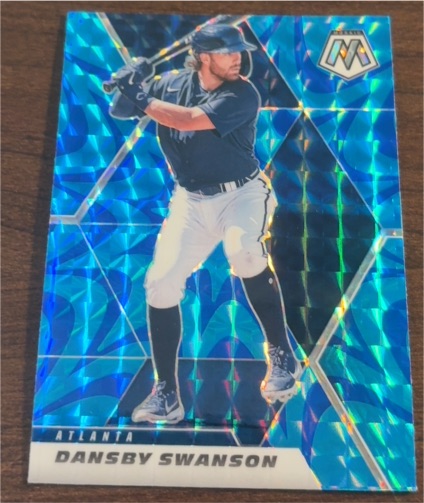 2021 Panini Mosaic #23 Dansby Swanson — front