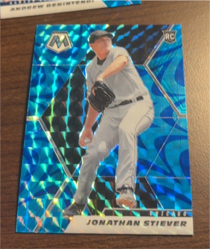 2021 Panini Mosaic #206 Jonathan Stiever — front