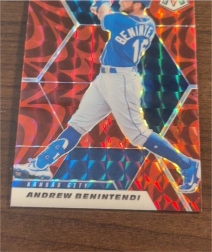 2021 Panini Mosaic #7 Andrew Benintendi — front