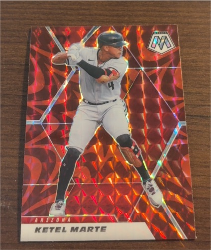 2021 Panini Mosaic #65 Ketel Marte — front