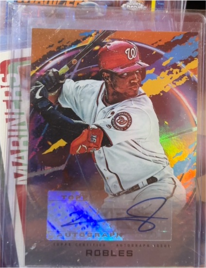 2020 Topps Fire #FA-LR Luis Robert — front