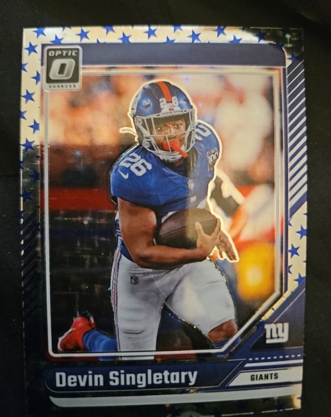 2024 Donruss Optic #146 Devin Singletary — front