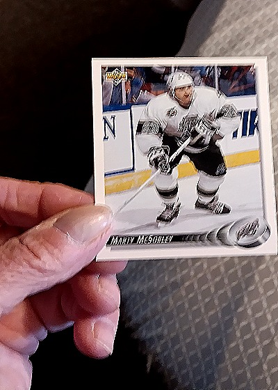 1992-93 Upper Deck #322 Marty McSorley — front